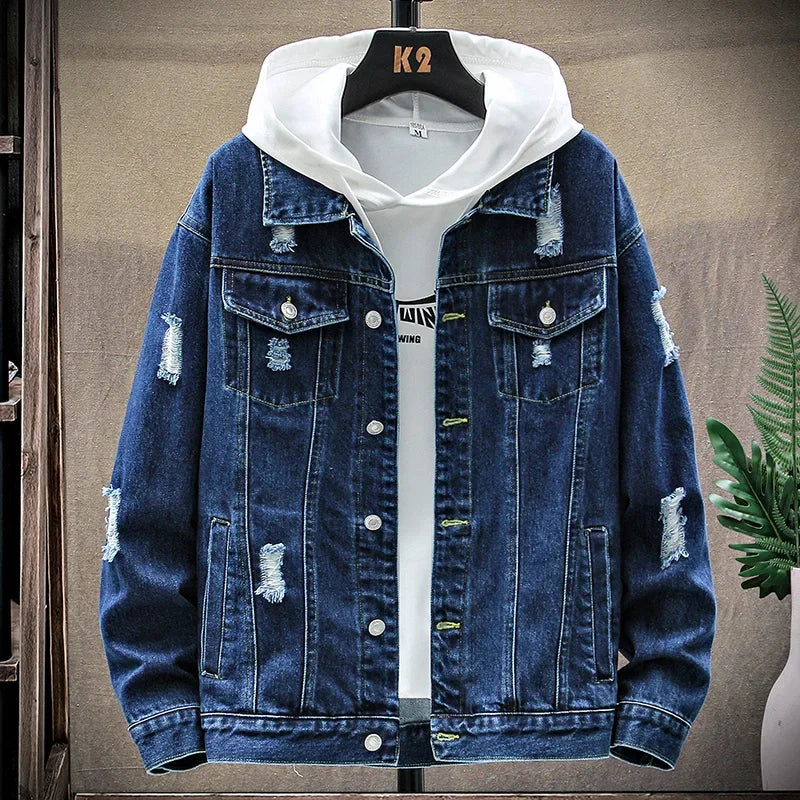 StreetWear - Jaqueta Jeans Masculina