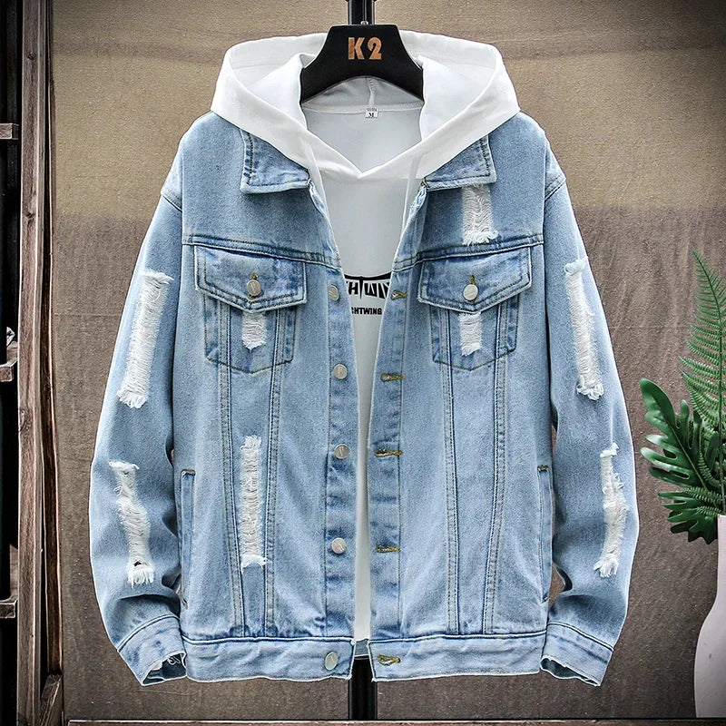 StreetWear - Jaqueta Jeans Masculina